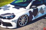 Volkswagen Scirocco on Vossen Wheels 2015 года